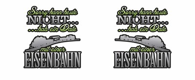 Tasse mit dem Motiv Date mit Eisenbahn - Ansicht 2
