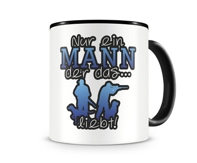 Tasse mit dem Motiv Jagd Liebe Tasse