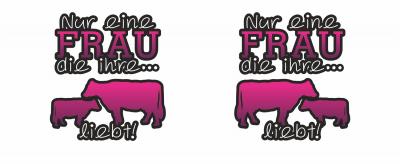 Tasse mit dem Motiv Kuh Liebe - Ansicht 2
