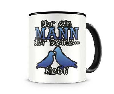 Tasse mit dem Motiv Tauben Liebe Tasse