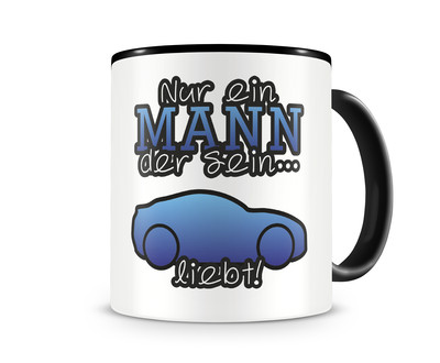 Tasse mit dem Motiv Auto Liebe