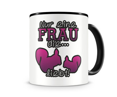 Tasse mit dem Motiv Eichhrnchen Liebe