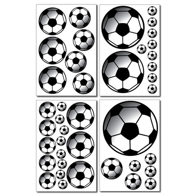 'Fussball' Wandtattoo Set