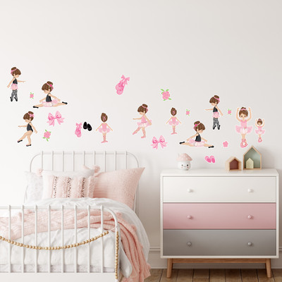 'Ballerina' Wandtattoo Set - Ansicht 4