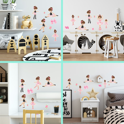 'Ballerina' Wandtattoo Set - Ansicht 5