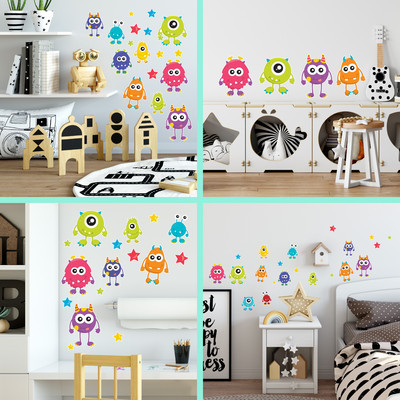 'Se Monster' Wandtattoo Set - Ansicht 5