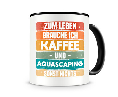 Tasse mit dem Motiv Kaffee und Aquascaping