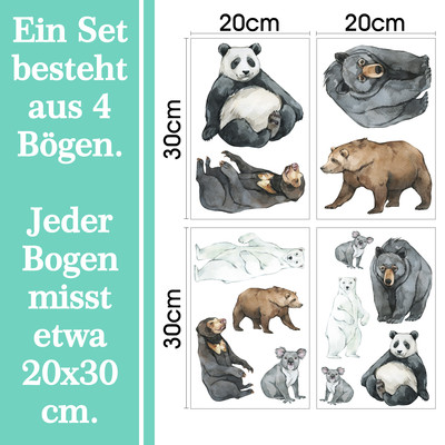 'Bren' Wandtattoo Set - Ansicht 6