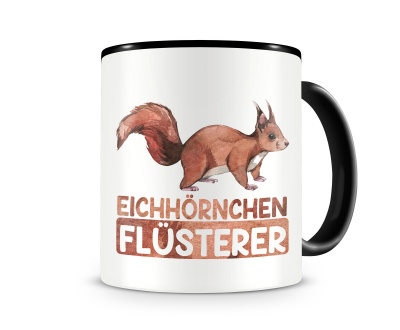 Tasse mit dem Motiv Eichhrnchen Flsterer