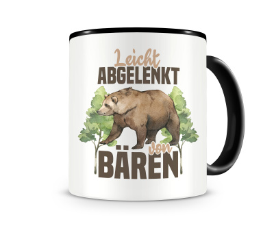 Tasse mit dem Motiv Leicht abgelenkt von Bren
