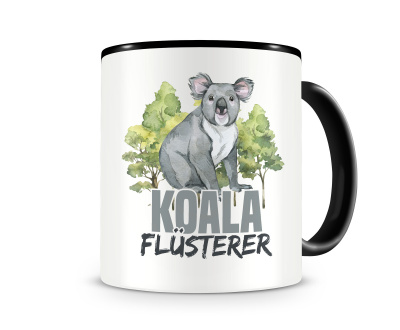 Tasse mit dem Motiv Koala Flsterer