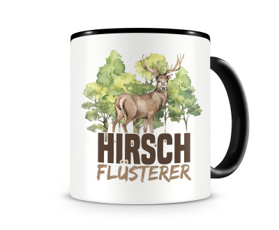 Tasse mit dem Motiv Hirsch Flsterer