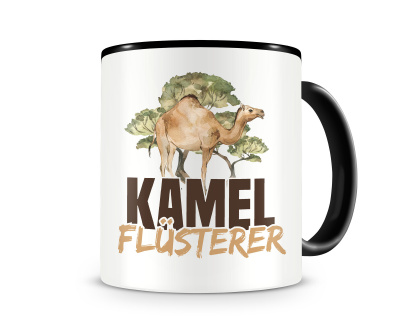 Tasse mit dem Motiv Kamel Flsterer