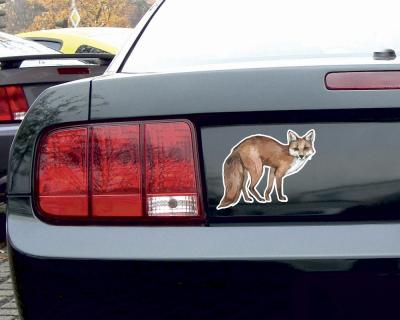 Fuchs Aufkleber