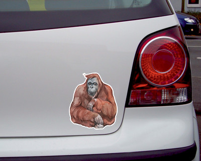 Orang-Utan Aufkleber - Ansicht 2