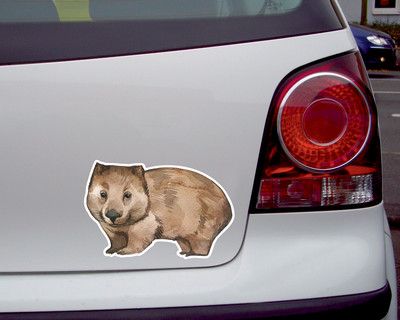 Wombat Aufkleber - Ansicht 2