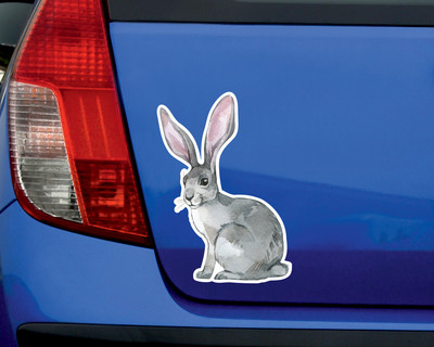 Hase Aufkleber - Ansicht 2