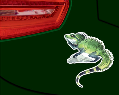 Leguan Aufkleber - Ansicht 3
