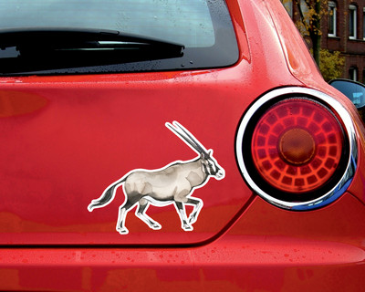 Oryx Antilope Aufkleber - Ansicht 2