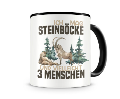 Tasse mit dem Motiv Ich mag Steinbcke