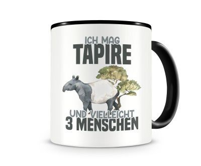 Tasse mit dem Motiv Tapir Tassen