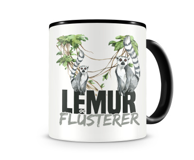 Tasse mit dem Motiv Lemur Flüsterer