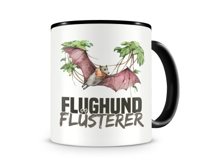 Tasse mit dem Motiv Flughund Flsterer
