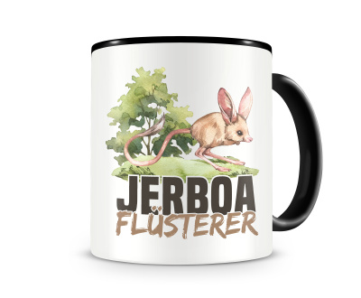 Tasse mit dem Motiv Jerboa Flsterer