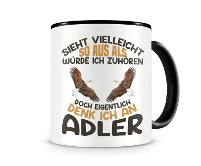 Tasse mit dem Motiv Sieht vielleicht so aus Adler