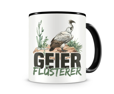 Tasse mit dem Motiv Geier Flsterer