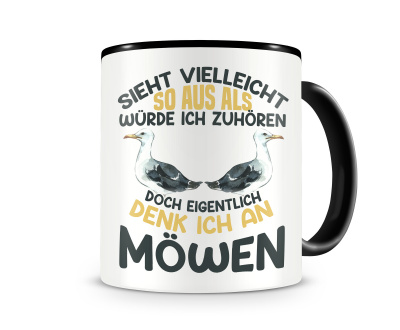 Tasse mit dem Motiv Sieht vielleicht so aus Mwen