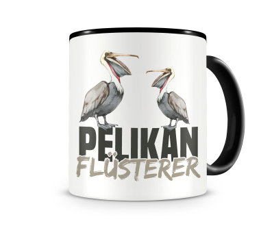 Tasse mit dem Motiv Pelikan Flsterer