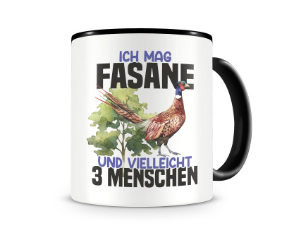 Tasse mit dem Motiv Ich mag Fasane