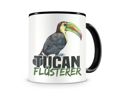 Tasse mit dem Motiv Tucan Flsterer