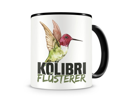 Tasse mit dem Motiv Kolibri Flsterer
