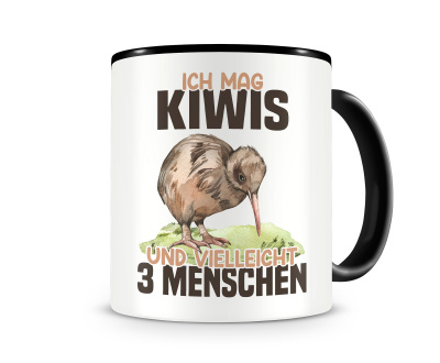 Tasse mit dem Motiv Ich mag Kiwis