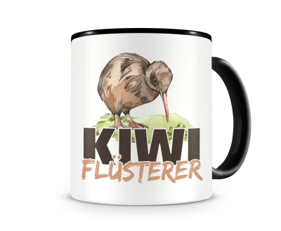 Tasse mit dem Motiv Kiwi Flsterer