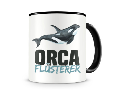 Tasse mit dem Motiv Orca Flsterer