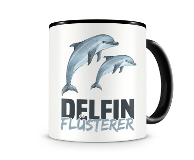 Tasse mit dem Motiv Delfin Flsterer