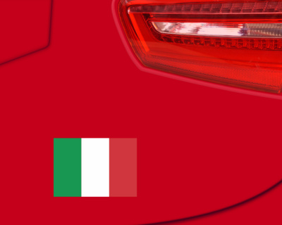 Aufkleber Set mit 55 Italien Flaggen - Ansicht 2