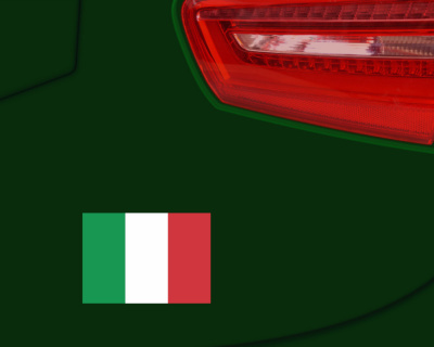 Aufkleber Set mit 55 Italien Flaggen - Ansicht 3