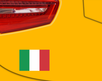 Aufkleber Set mit 55 Italien Flaggen - Ansicht 4