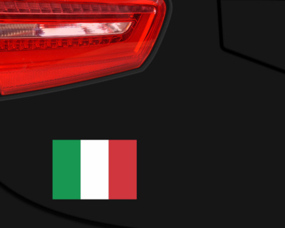 Aufkleber Set mit 55 Italien Flaggen - Ansicht 7