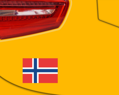Aufkleber Set mit 55 Norwegen Flaggen - Ansicht 5