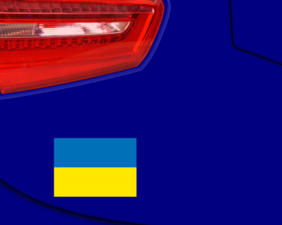 Aufkleber Set mit 55 Ukraine Flaggen - Ansicht 5