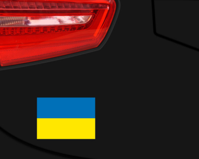 Aufkleber Set mit 55 Ukraine Flaggen - Ansicht 7