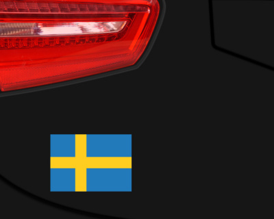 Aufkleber Set mit 55 Schweden Flaggen - Ansicht 2