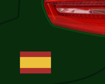 Aufkleber Set mit 55 Spanien Flaggen - Ansicht 3
