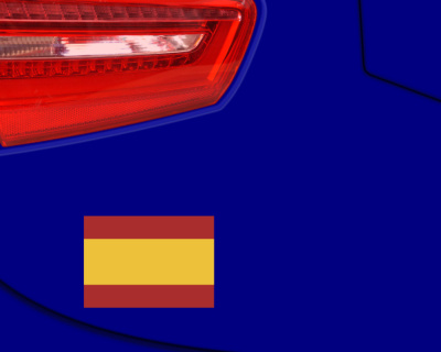 Aufkleber Set mit 55 Spanien Flaggen - Ansicht 5