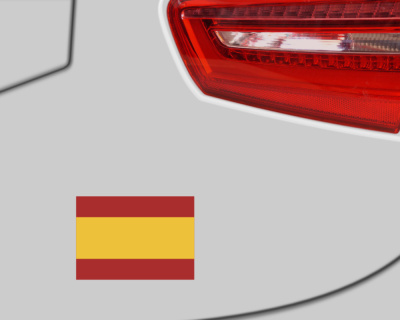 Aufkleber Set mit 55 Spanien Flaggen - Ansicht 6